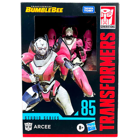 Transformers Movie Studio Series 85 arcee cybetronian deluxe bumblebee box package front photo