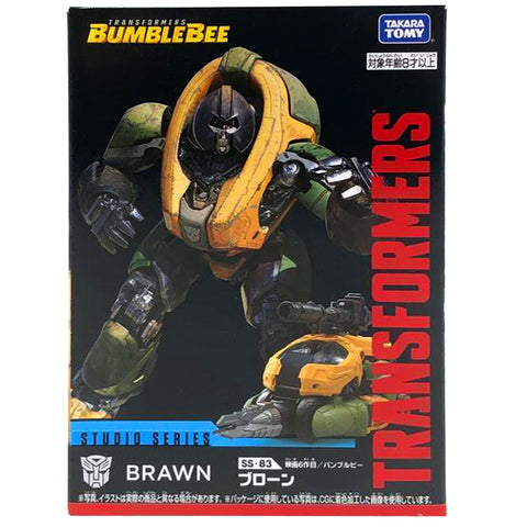 Transformers Movie Studio Series SS-83 Brawn deluxe cybertronian bumblebee takaratomy japan box package front
