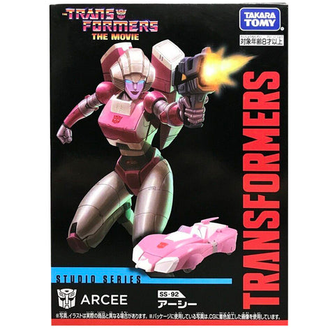 Transformers Movie Studio series SS-92 Arcee deluxe G1 TF:TM Takaratomy japan box package front