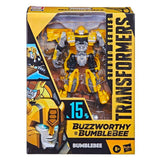 Transformers Movie Studio Series Buzzworthy 15-BB Deluxe Bumblebee & Charlie Box package Front