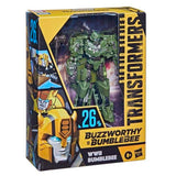 Transformers Movie Studio Series Buzzworthy 26-BB Deluxe WWII Bumblebee box package front angle