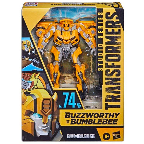 Transformers Movie Studio Series Buzzworthy 74-BB Deluxe Bumblebee sam witwicky box package front
