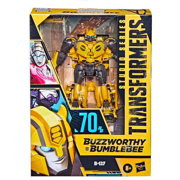 Transformers Studio Series 70-BB Buzzworthy Bumblebee B-127 (Maskless) - Deluxe Transformers Studio Series 70-BB Buzzworthy Bumblebee B-127 (Maskless) - Deluxe