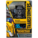 Transformers Movie Studio Series Buzzworthy Bumblebee 95-BB N.E.S.T. Bonecrusher voyager black target exclusive box package front