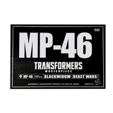 Transformers Masterpiece MP-46 Beast Wars Blackarachnia Black Widow Hasbro Black box sleeve package