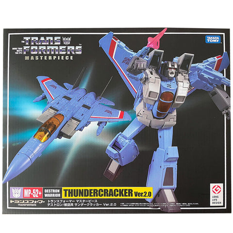Transformers Masterpiece MP-52+ Plus Thundercracker Blue robot seeker robot toy cartoon japan TakaraTomy box package front photo