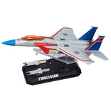 Transformers Masterpiece MP-07 Air Commander Starscream Hasbro USA Toys r Us Jet Plane Toy Stand