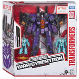 Transformers Netflix War for Cybertron Voyager Hotlink heartburn heatstroke box package front