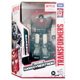 Transformers Netflix War for Cybertron Trilogy Deluxe Sideswipe Box Package