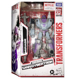 Transformers Netflix War for Cybertron Deluxe Decepticon Mirage Box Package Front