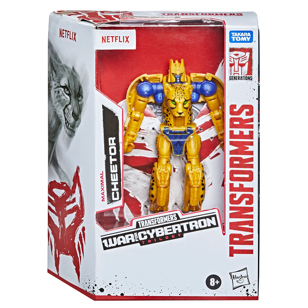 Transformers Netflix War For Cybertron Trilogy Cheetor - Deluxe Transformers Netflix War For Cybertron Trilogy Cheetor - Deluxe