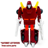 Transformers G1 Autobot Leftovers red robot action figure toy