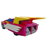 Transformers Pink Prototype G1 hot Rod custom part swap collecticon toys race car toy rear angle