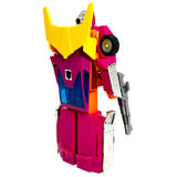 Transformers Pink Prototype G1 hot Rod custom part swap collecticon toys robot action figure toy accessories back angle
