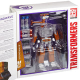 Transformers Platinum Edition Year of the Goat Soundwave Clear Masterpiece Toys R Us Hasbro USA box package inner bubble