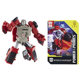 Transformers Power of the Primes POTP Legends class Windcharger Robot and Card