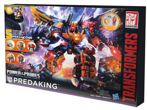 Transformers Power of the Primes Titan Class Predaking Packaging Decepticon