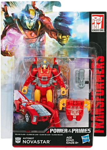 Transformers Power of the Primes POTP Deluxe Autobot Novastar package box
