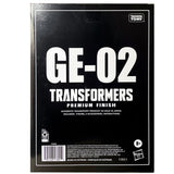 Transformers Premium Finish PF GE-02 Megatron WFC siege voyager usa hasbro black sleeve box package back