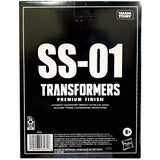 Transformers Premium Finish PF SS-01  Studio Series deluxe VW bumblebee USA Hasbro black sleeve box package back