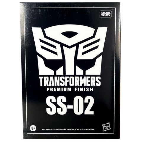 Transformers Premium Finish PF SS-02 Studio Series optimus prime voyager hasbro usa box package front black sleeve
