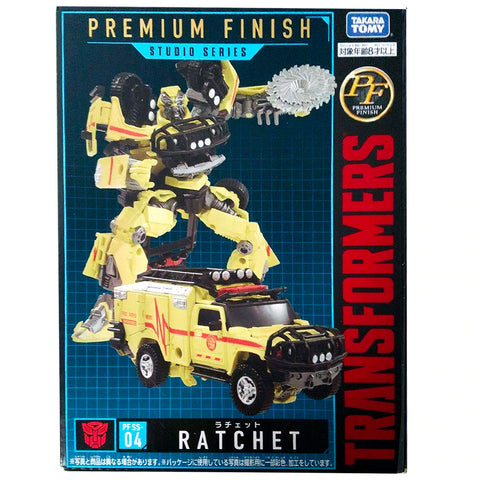 Transformers Premium Finish PF SS-04 Deluxe Ratchet Studio Series japan takaratomy box package front