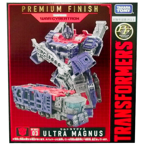 Transformers Premium Finish PF-WFC-03 Leader Ultra Magnus Japan box package front photo