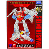 Transformers Premium Finish PF WFC-04 Starscream Siege Voyager Japan Takaratomy box package front digibash