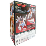 Transformers Premium Finish PF WFC-04 Starscream Siege Voyager Japan Takaratomy box package back angle