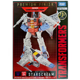 Transformers Premium Finish PF WFC-04 Starscream Siege Voyager Japan Takaratomy box package front