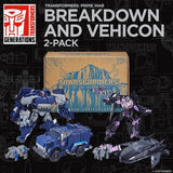 Transformers Prime 10 Year Anniversary War Breakdown & Vehicon Reissue - 2-pack