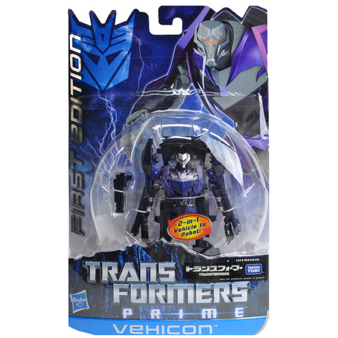 Transformers Prime First Edition 006 Vehicon Deluxe TakaraTomy japan box package front