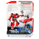 Transformers Prime Robots in Disguise 002 Cliffjumper deluxe box package short card UK back