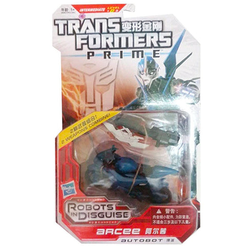 Transformers Prime robots in disguise 005 Arcee deluxe box package front china asia variant
