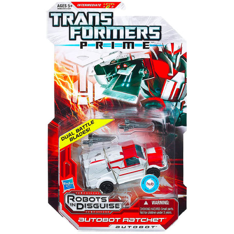 Transformers Prime Robots in Disguise 006 autobot ratchet deluxe box package front