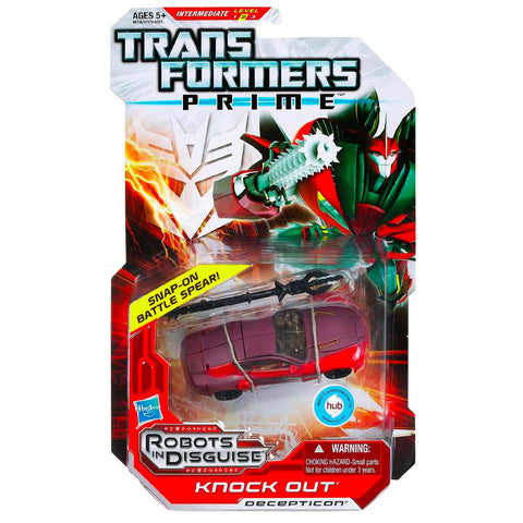 Transformers Prime Robots In Disguise 007 Knock Out Deluxe box package front