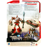 Transformers Prime Robots In Disguise 007 knock out deluxe box package short card UK back