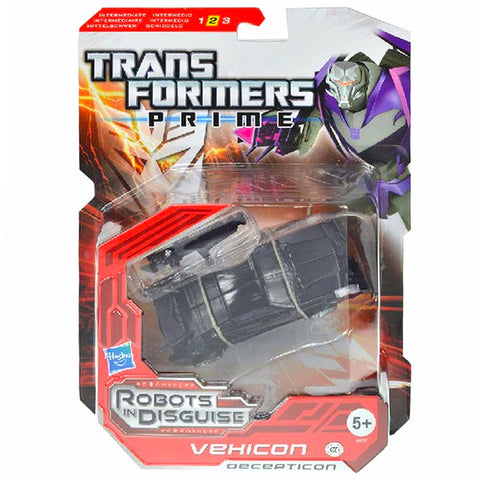 Transformers Prime Robots In Disguise 008 Vehicon deluxe box package multilingual UK variant front