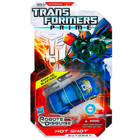 Transformers Prime Robots in Disguise 009 Hot Shot deluxe box package front