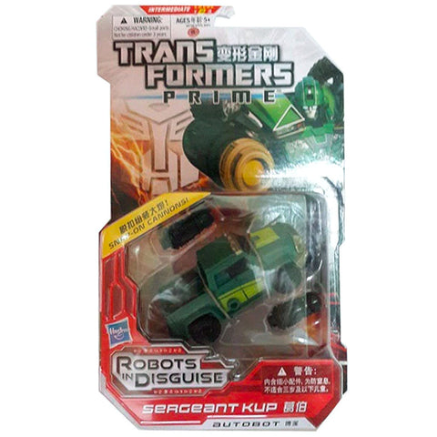 Transformer Prime Robots in Disguise 013 Sergeant Kup Deluxe box package china asia front