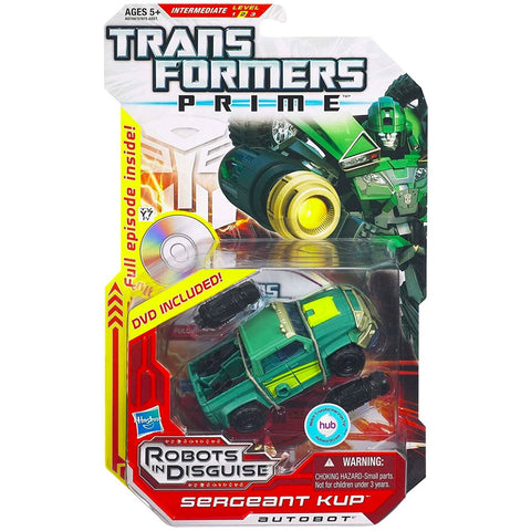 Transformers Prime Robots In Disguise 013 Sergeant Kup (DVD Included) - Deluxe
