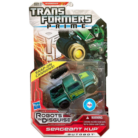 Transformers Prime Robots in disguise 013 Sergeant Kup deluxe box package front