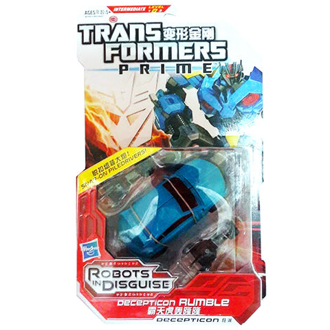 Transformers Prime Robots In Disguise 014 Decepticon Rumble deluxe box package front china asia variant