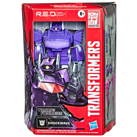Transformers R.E.D. Series G1 Shockwave - 6-inch