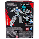 Transformers RED series robot enhanced design white g1 ultra magnus walmart exclusive 6-inch box package back
