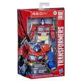 Transformers R.E.D. Series G1 Optimus Prime 6-inch box package angle