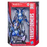 Transformers RED Series Prime Arcee box package front walmart exclusive