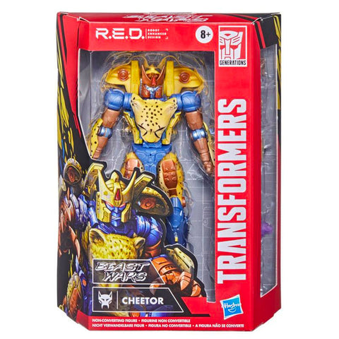 Transformers R.E.D. Red Beast Wars Cheetor walmart box package front