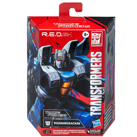 Transformers Red Series Robot Enhanced Design G1 Thundercracker walmart exclusive box package front
