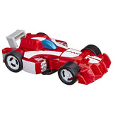Transformers Rescue Bots Academy Heatwave the fire-bot red race car Toy